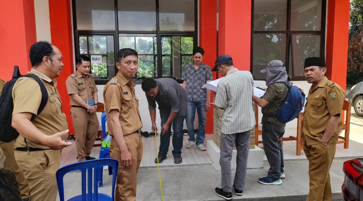 Tim Inspektorat Kota Bandar Lampung Melakukan Pendampingan BPK Perwakilan Provinsi Lampung untuk Melaksanakan Pemeriksaan Fisik Belanja Modal Tahun 2024