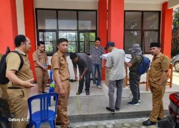 Tim Inspektorat Kota Bandar Lampung Melakukan Pendampingan BPK Perwakilan Provinsi Lampung untuk Melaksanakan Pemeriksaan Fisik Belanja Modal Tahun 2024